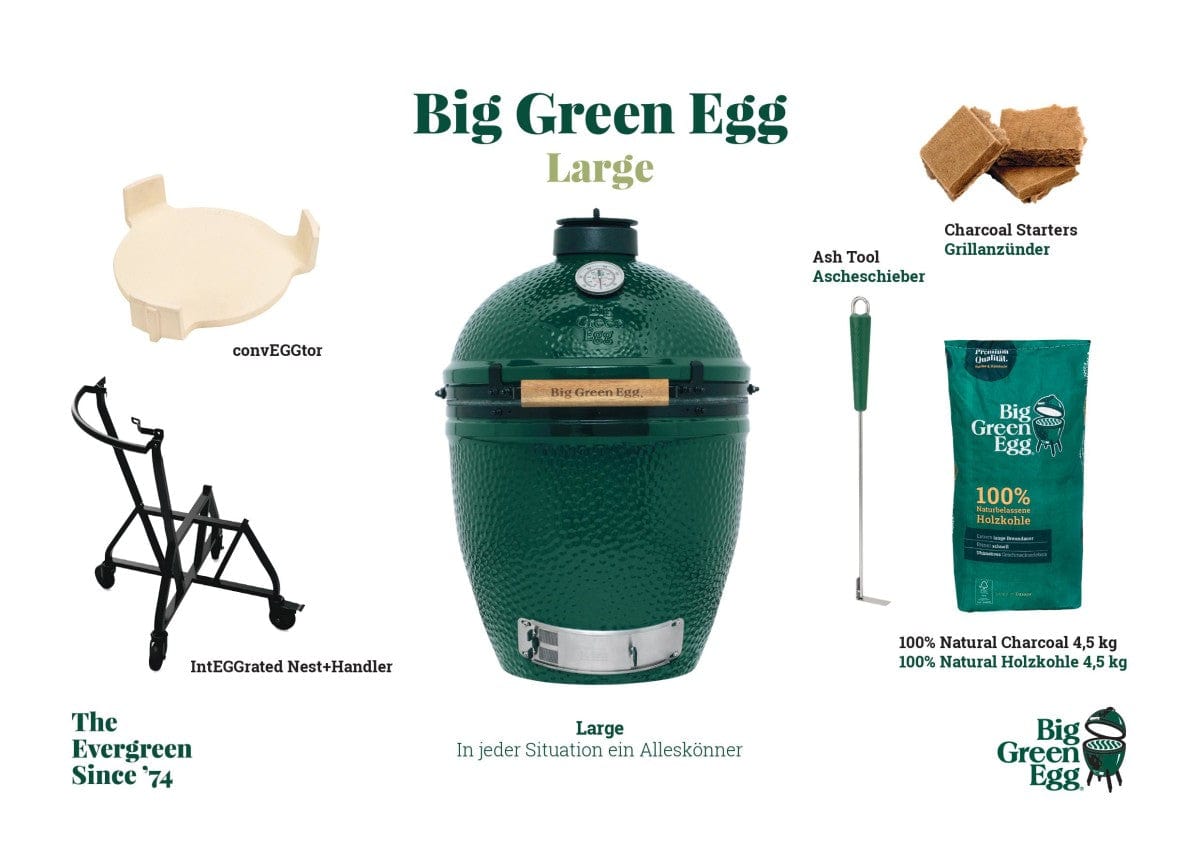 Big Green Egg Large Starter Paket (6-Teilig)