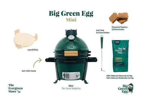 Big Green Egg Mini Starter Paket (6-Teilig)