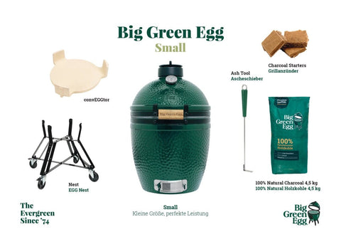Big Green Egg S Starter Paket (6-Teilig)