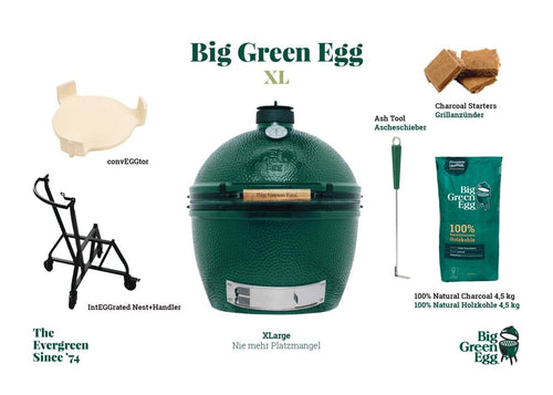 Big Green Egg XLarge Starter Paket (6-Teilig)