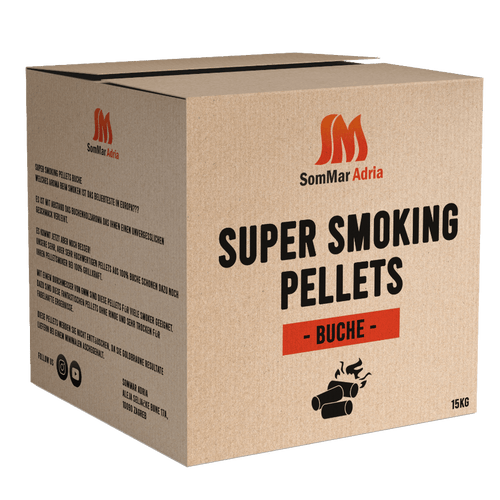 Super Smoking Pellets Buche, 15kg